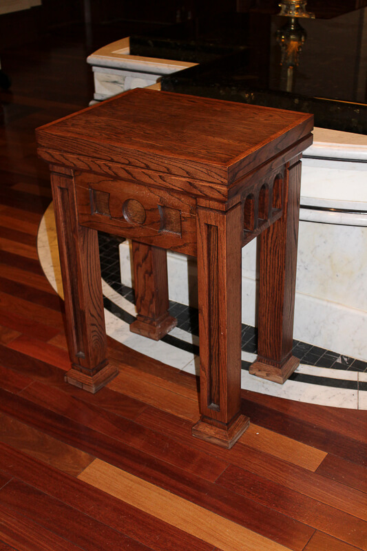 Offertory Table - Cathedral, Wichita
